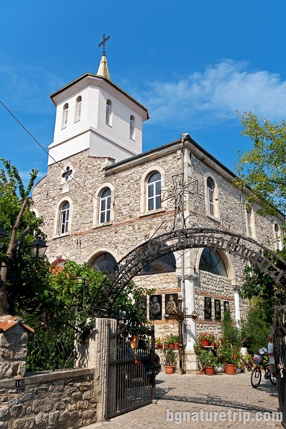 Church of the Holy Virgin in Nessebar - the only operating church