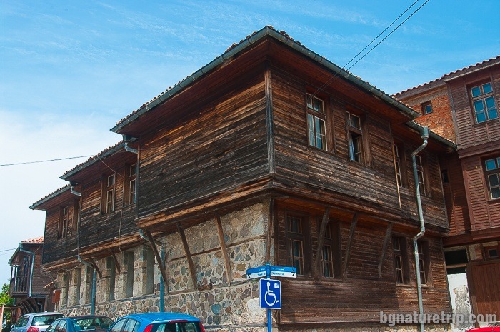 Old houses on the peninsula of Skamnia, Sozopol