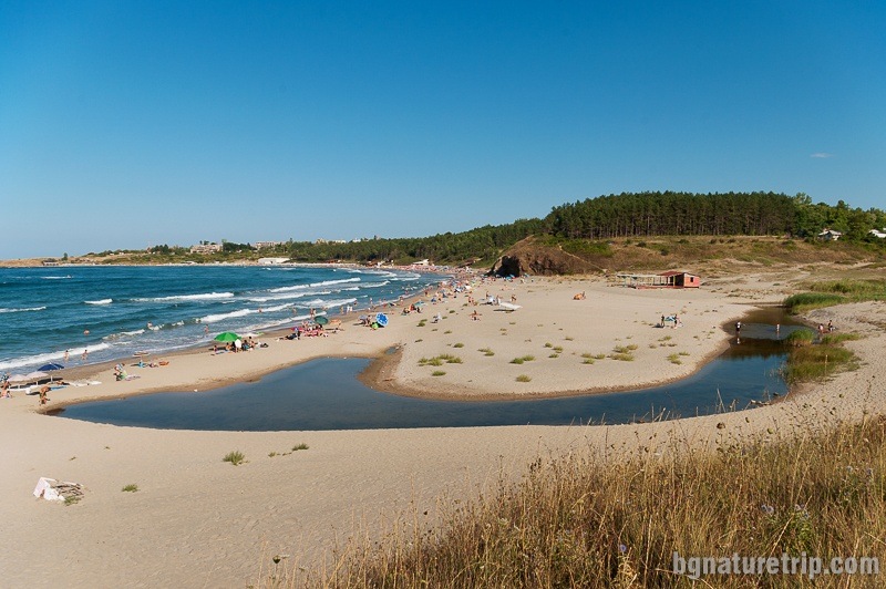 The north part of Ahtopol Beach, Black Sea, Bulgaria