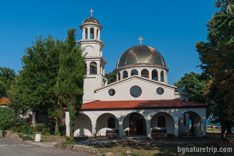 The newly built church "Dormition of Theotokos"