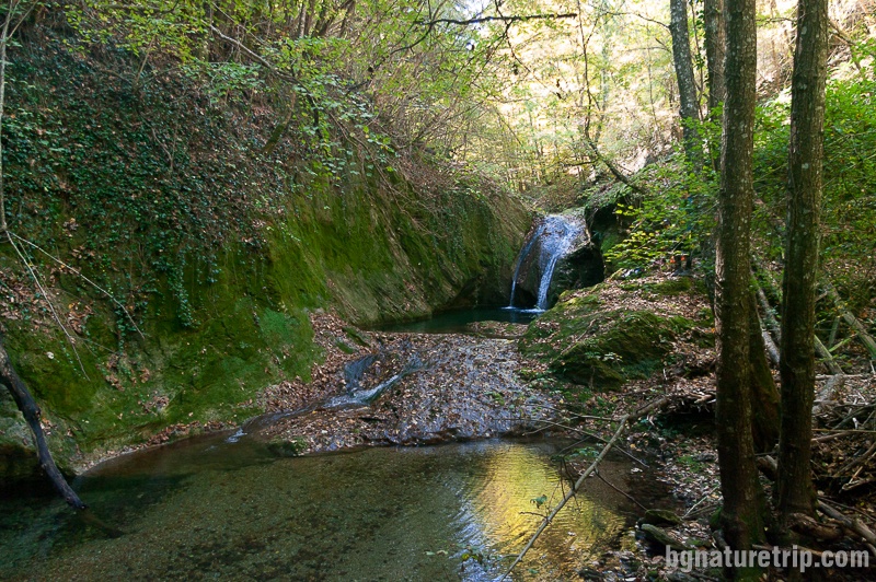 Waterfall "Kazancheto" in "Bogorodishki Dol", Kosti village